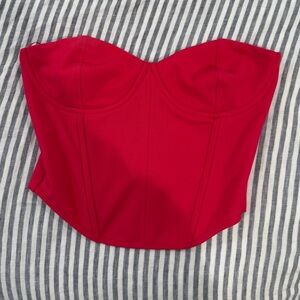 Zara strapless top